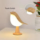 Cute Wooden Bird Touch Lamp