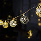 Golden Ball String Lights