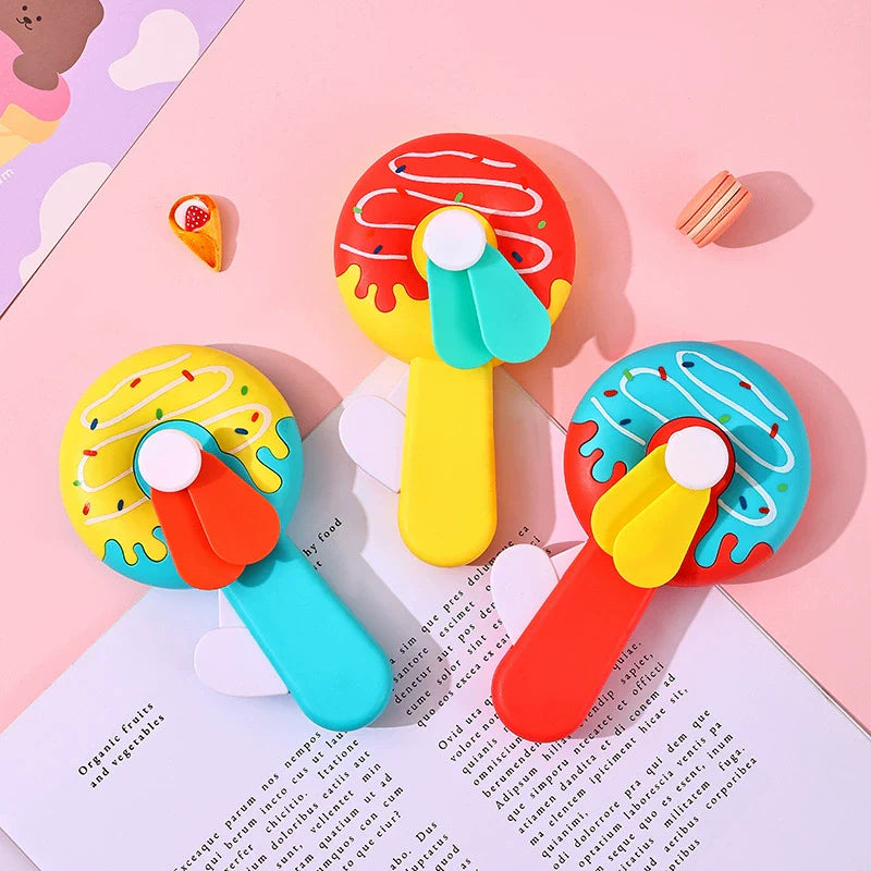 Donut Shape Mini Hand Fan