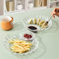 Acrylic Shaped Shell Dumpling Plate