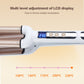 3 Barrels Hair Curling Iron with Lcd Display