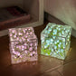 DIY Tulip Flower Cube Night Light