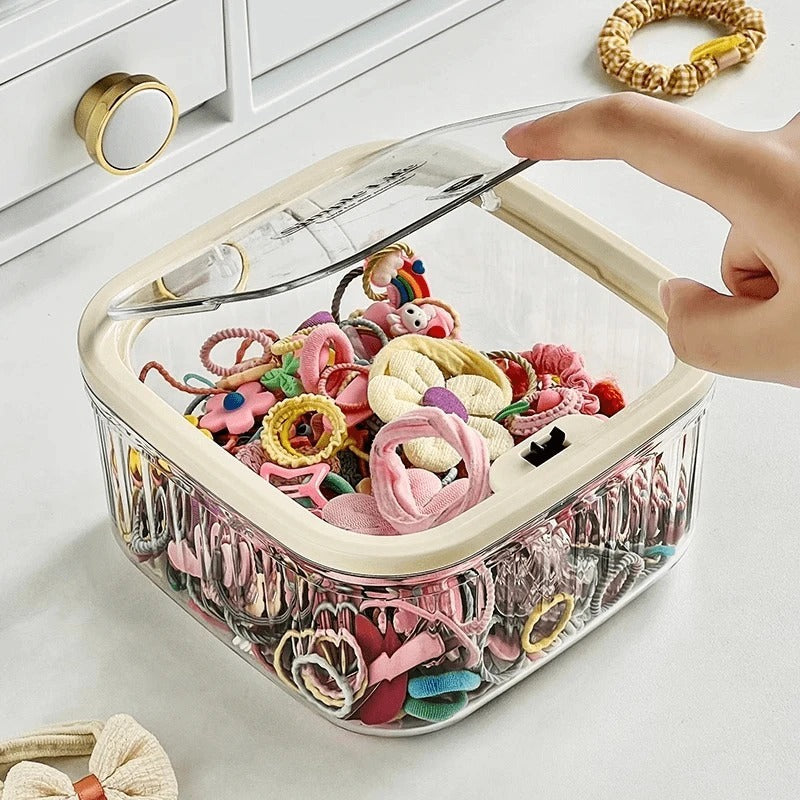 Transparent Mini Desktop Storage Box