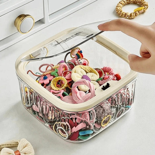 Transparent Mini Desktop Storage Box