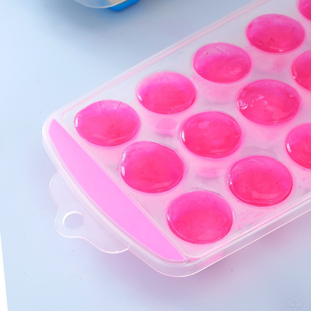 Round Silicone Ice Cube Mold