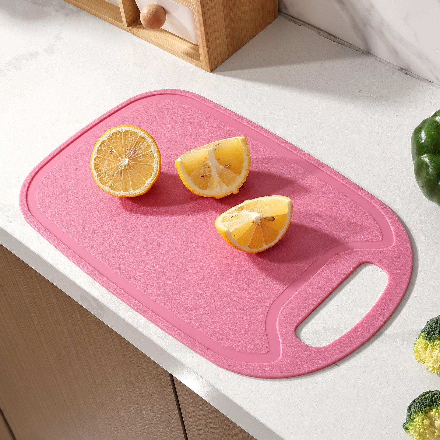 Nonslip Plastic Food Cutting Board