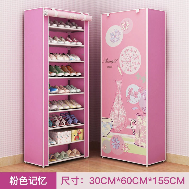 10 Layer Printed Shoe Rack