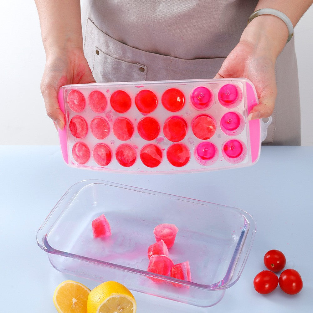 Round Silicone Ice Cube Mold