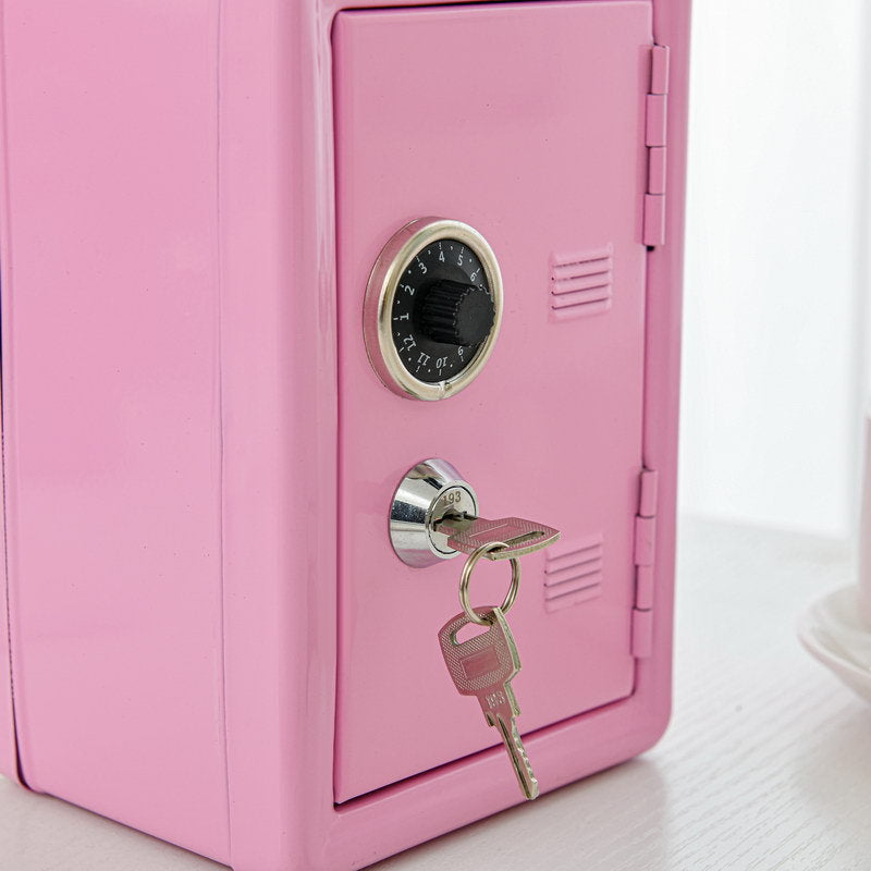 Metal Saving Box with Password & Key Lock