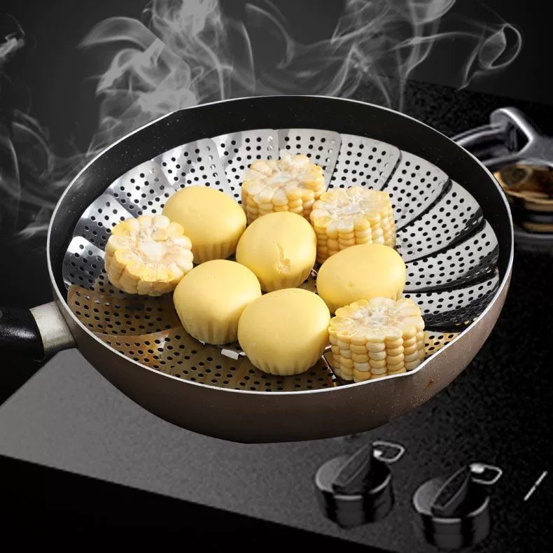 Stainless Steel Foldable Food Steamer