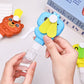 Cartoon Design Mini Hand Fan With Bubble Wand