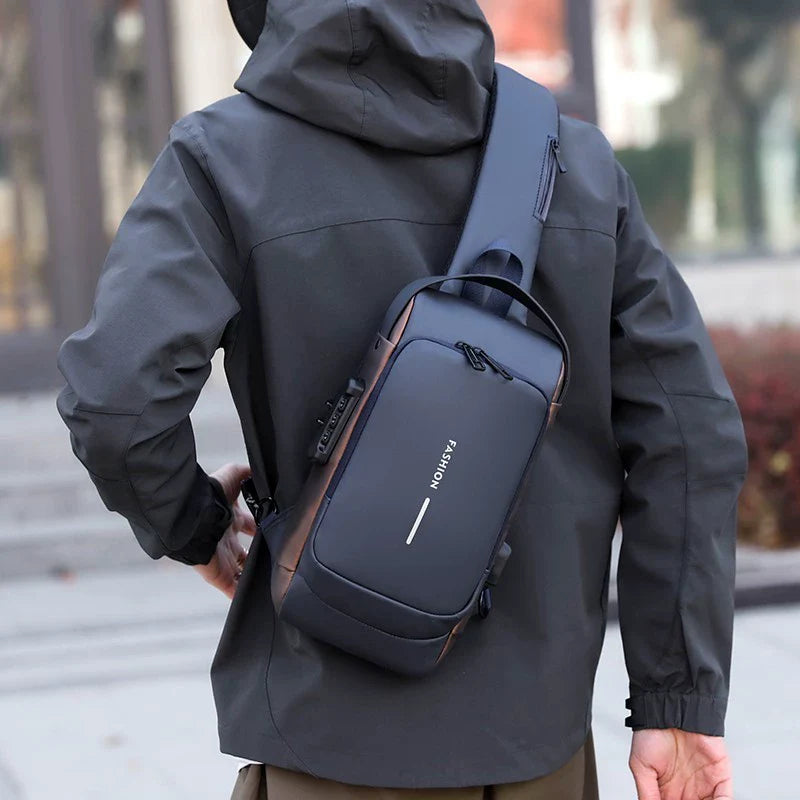 Man Traveling Chest Bag