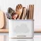 2 Grid Kitchen Drain Cutlery Organizer