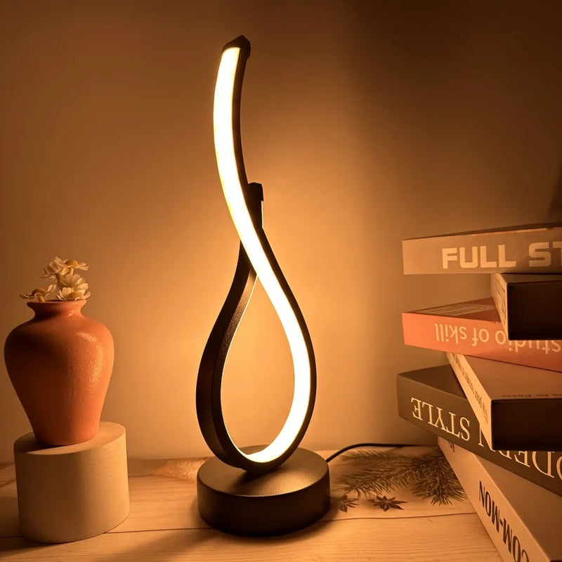 Luxury Spiral LED Night Light