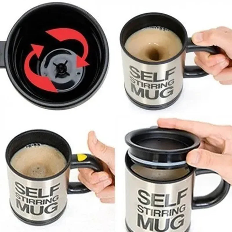 Self Stirring Mug (Cell Operated)