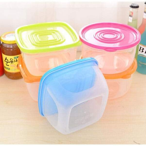 Pack Of 2 Easy Lock Food Container