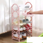 Stainless Steel 5-Layer Foldable Shoe Rack