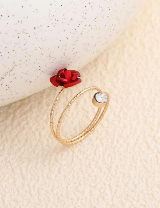 Elegant Rose Ring