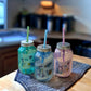 Plastic Mason Jar with Straw
