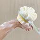 2 in 1 Long Handle Shower Body Brush Back Scrubber (Imported)