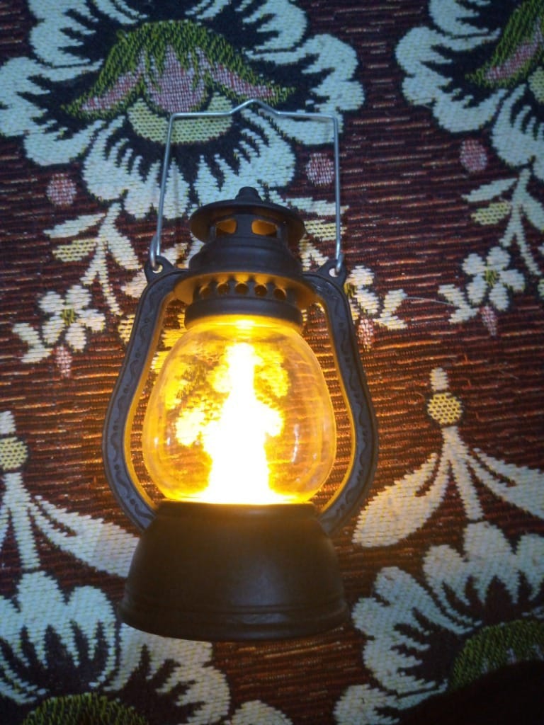 MINI LED Candle Lantern Light Portable Hanging Lantern