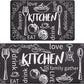 2PC Non-Slip Washable Kitchen Mat