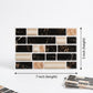 Self Adhesive Brick Design Tile Stickers