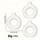 Elegant Donut Shape Ceramic Flower Vase