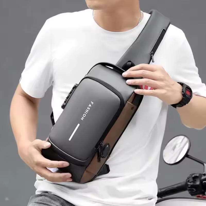 Man Traveling Chest Bag