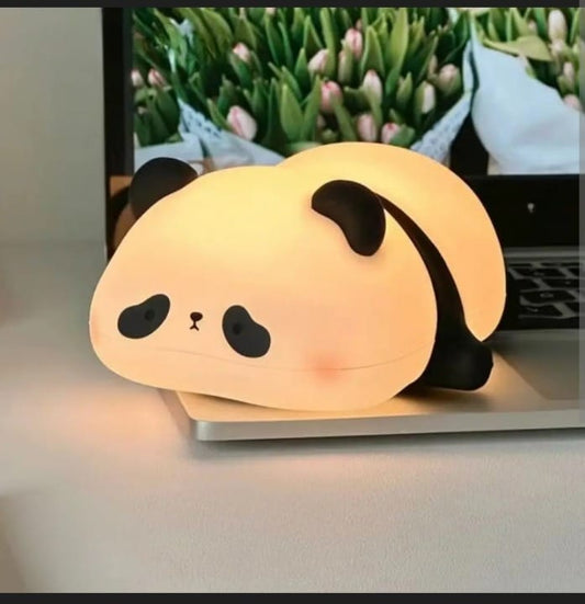 Cute Panda Silicone Night Lamp