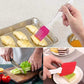 Silicone Spatula & BBQ Brush With  Stainless Steel  Knife  (Deal 5)