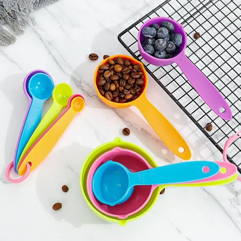 10PCs Kitchen Measuring Spoon Set