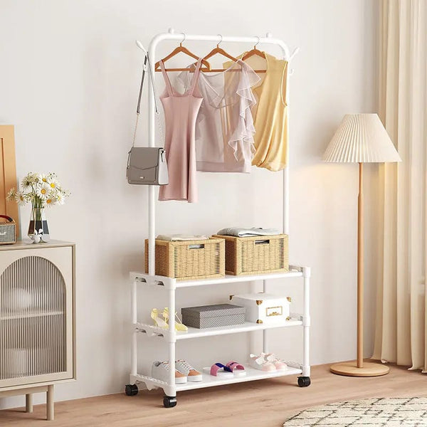 3 Layer Multi-Functional Shoe Hat Rack