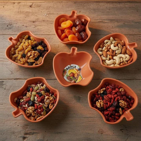 6 Pcs Apple Bowl Set