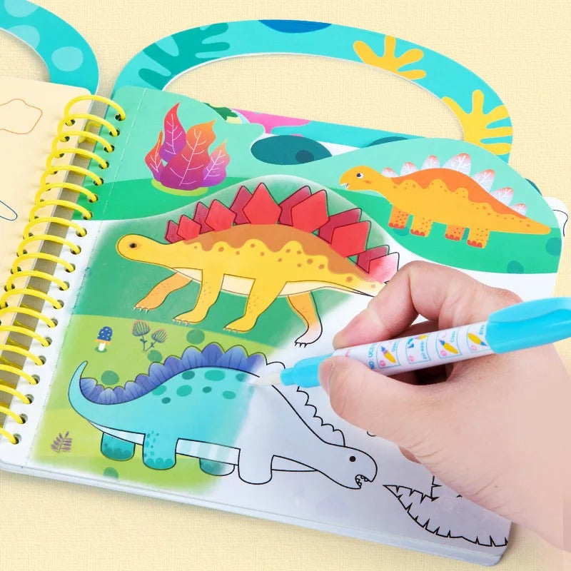Reusable Water Magic Colouring Books
