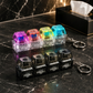 LED Keyboard Fidget Keychain Toy
