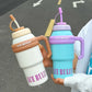 Stainless Steel Thermal Mug with Straw