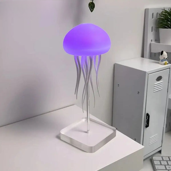 Rechargeable LED Jellyfish Night Lamp