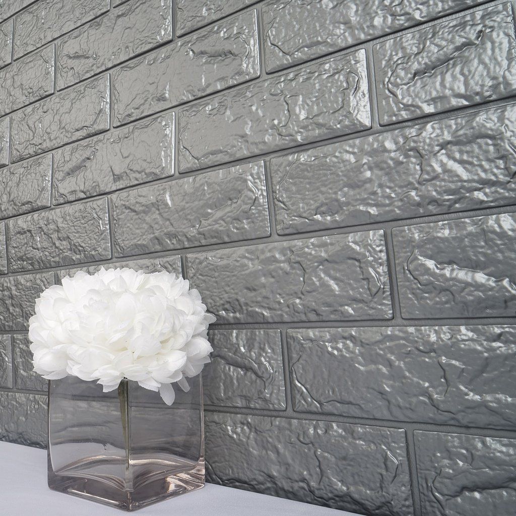 Wall Sticker Brick Sheets (30x27 Inches)