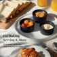 Pack of 3 Plastic Dip Sauce Bowl Set