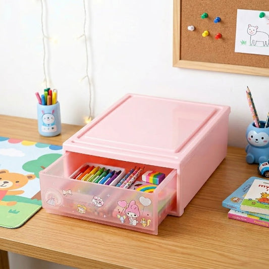 Plastic Desktop Drawer Storage Box