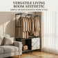 2 Row Metal Multifunctional Clothes Rack