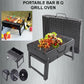 Portable & Foldable Space Saver BBQ Grill
