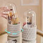 360° Rotating Makeup Brush Storage