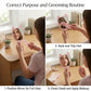 2 In 1 Hand Mirror Comb Set