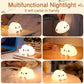 Cute Cloud Shape Rechargeable Silicone Table Lamp