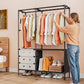 2 Row Metal Multifunctional Clothes Rack