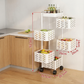5-Layer Kitchen Storage Basket Rack