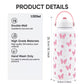 Stainless Steel Printed Water Bottle With Handle 1000ML
