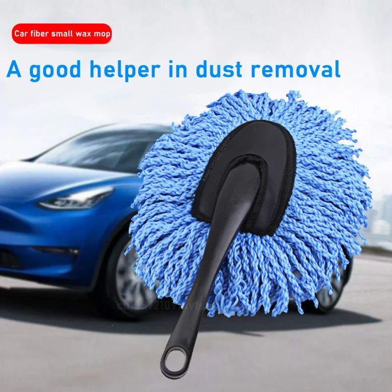 Multifunctional Microfiber Cleaning Brush With Handle